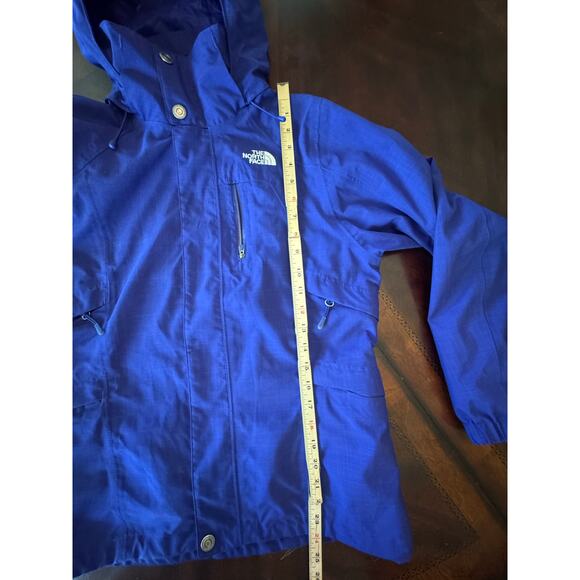 The North Face Women's Recco Hyvent Insulated‎ Hooded Ski Jacket Blue Small - Picture 10 of 12
